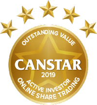 Canstar Outstanding Value for Active Investors