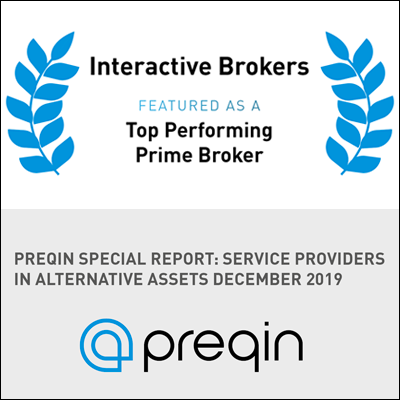 Avaliações da Interactive Brokers: Preqin Awards 2019