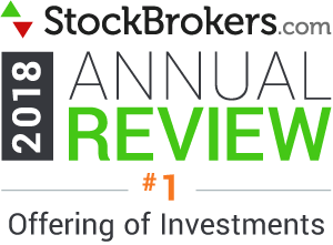 Avaliações da Interactive Brokers: Stockbrokers.com Awards 2018 - 1º lugar na categoria "Oferta de investimentos"