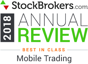 Avaliações da Interactive Brokers: Stockbrokers.com Awards 2018 - 1º lugar na categoria "Negociação em dispositivos móveis"